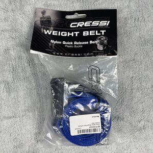 Cressi Weight Belt for Free Diving Fishing Marseillaise Nylon Quick Release